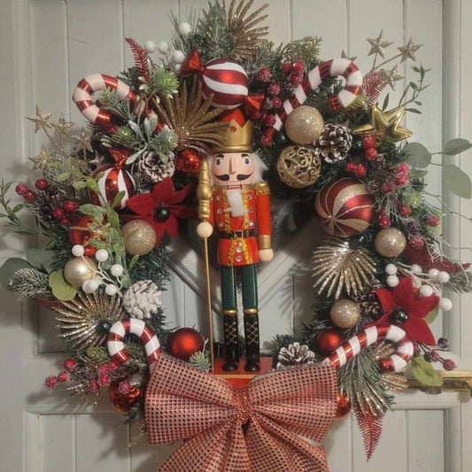 Candy Cane Nutcracker