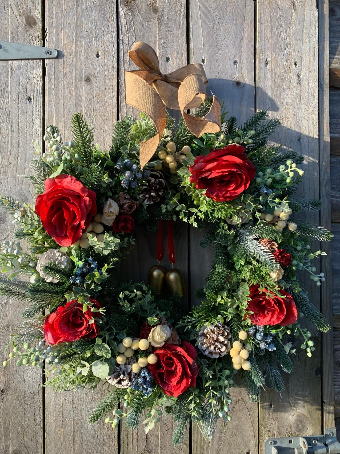 Winter Rose Wreath